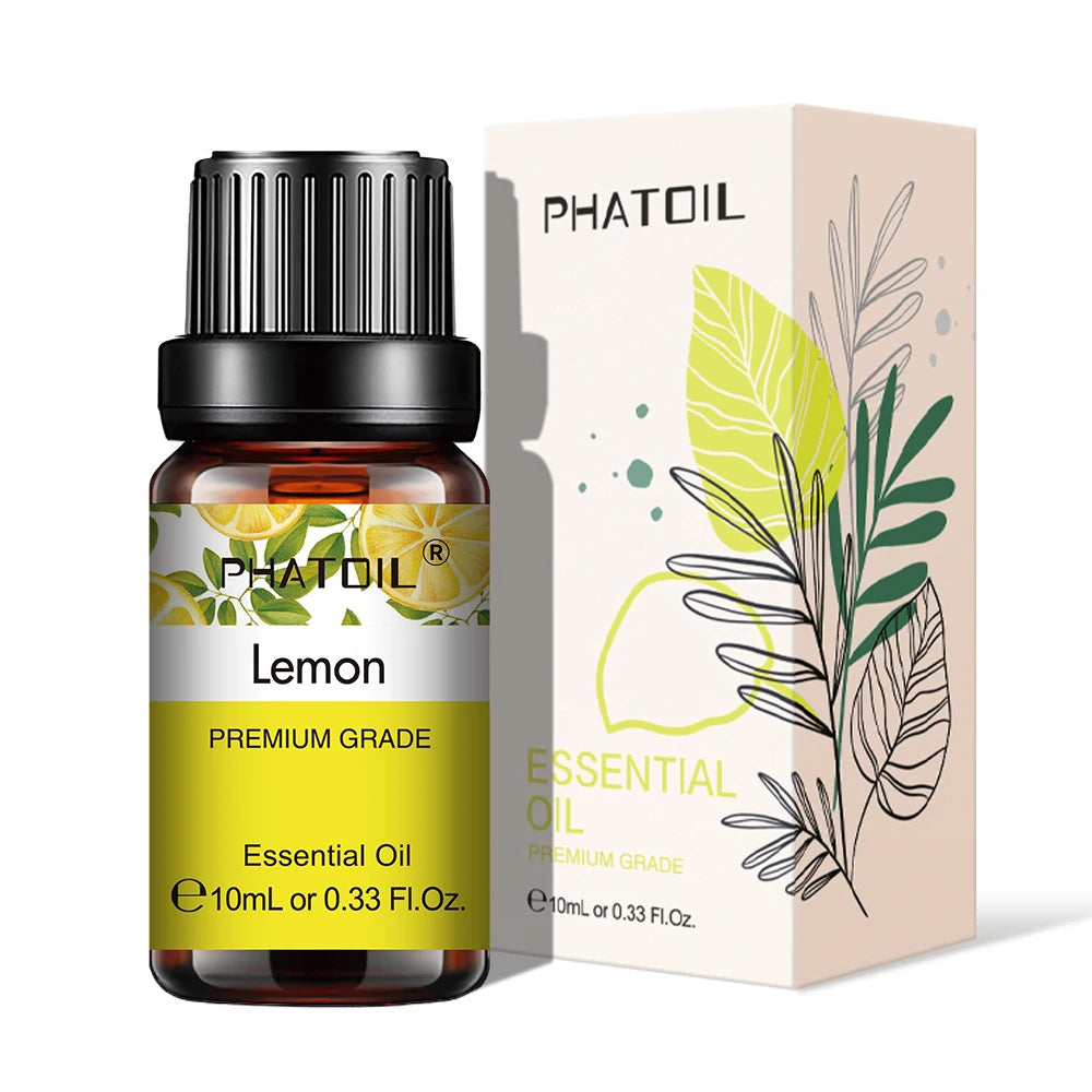 PHATOIL Essential Oils Set For Diffuser - Óleos Essenciais para Difusor