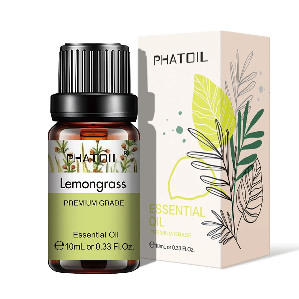 PHATOIL Essential Oils Set For Diffuser - Óleos Essenciais para Difusor