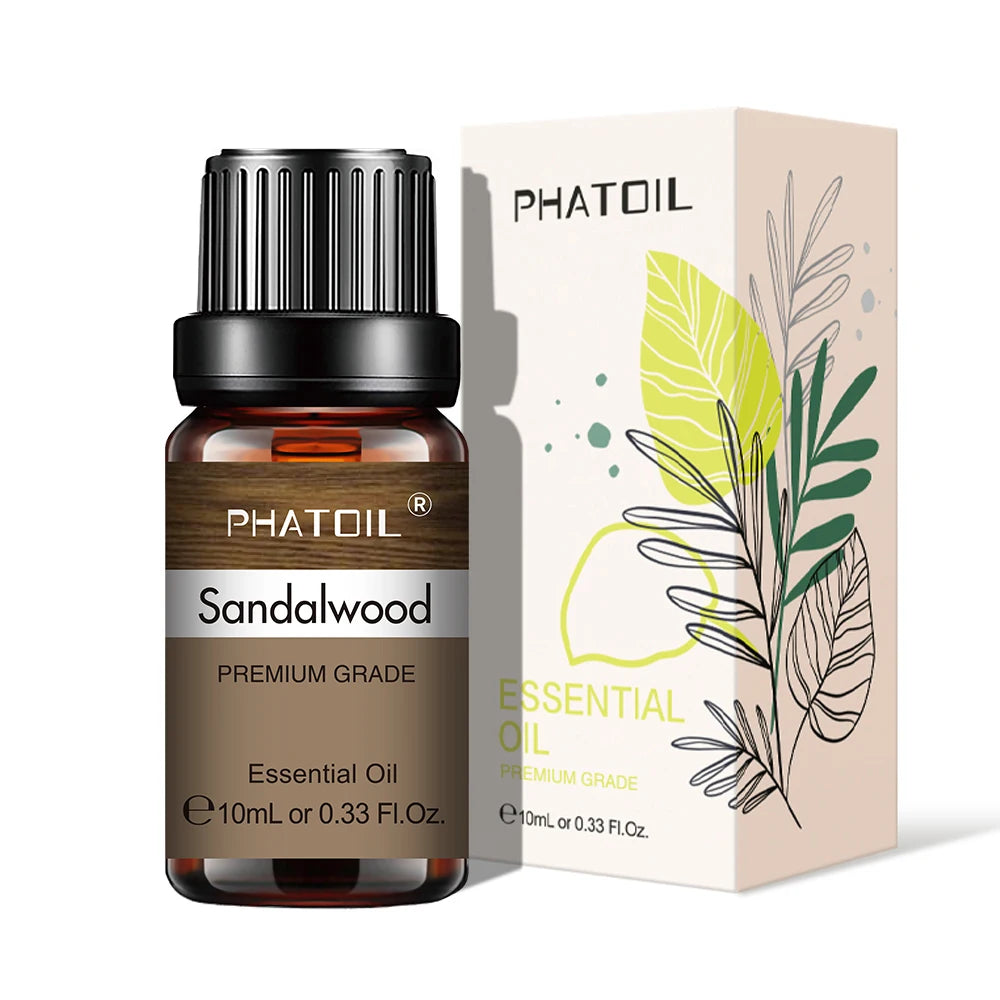 PHATOIL Essential Oils Set For Diffuser - Óleos Essenciais para Difusor