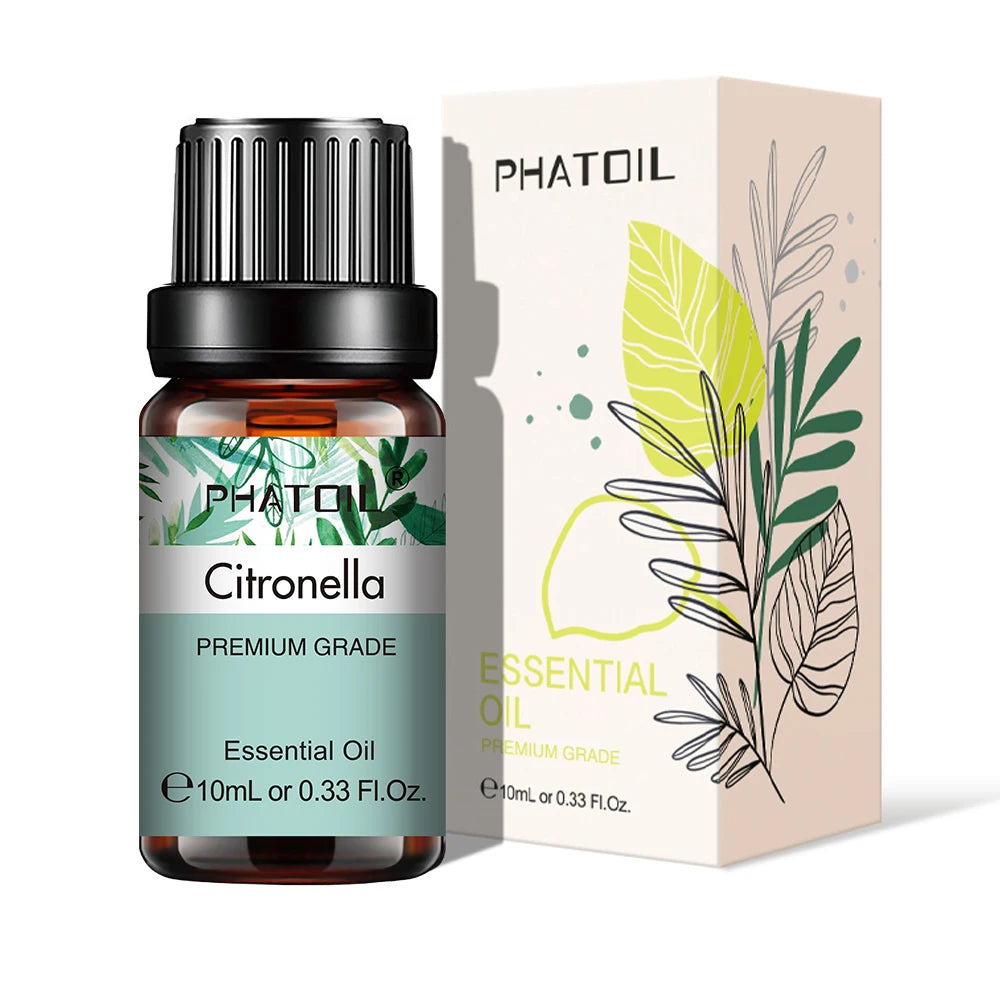 PHATOIL Essential Oils Set For Diffuser - Óleos Essenciais para Difusor